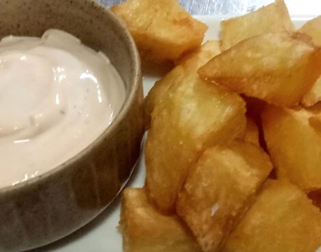 Patatas bravas en Palamós Patatas bravas en Palamós