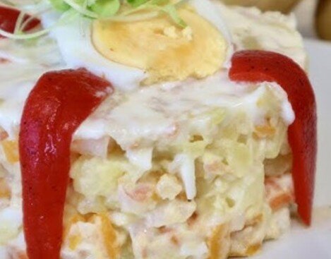 Ensaladilla rusa en Palamós Ensaladilla rusa en Palamós